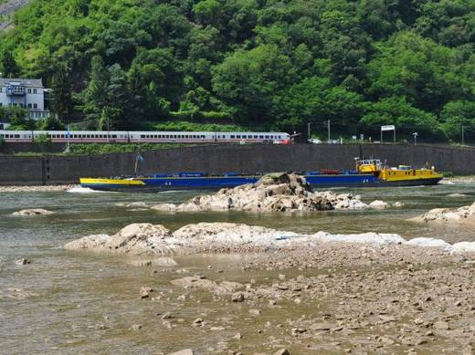 Klimawandel beeinflusst Schweizer Rheinschifffahrt