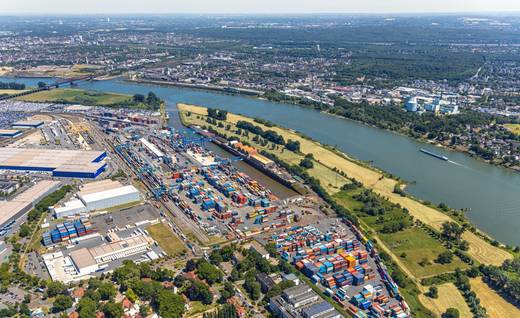 Duisburg: Container-Rekord und weniger Kohle in 2020