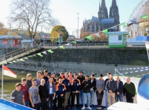 KölnTourist unterstützt Binnenschiffer-Azubis mit Nautik-Workshop