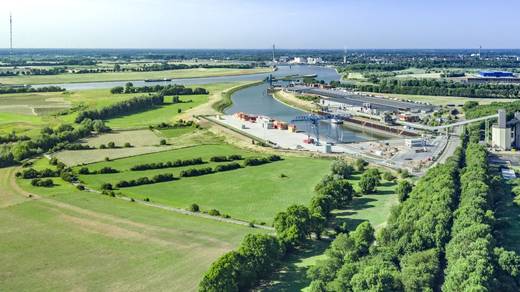 Hafenerweiterung Emmelsum: Planfeststellung kann starten