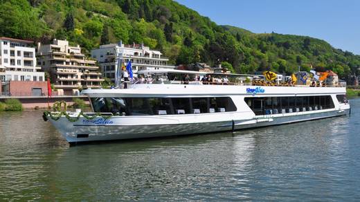 Passagerskeppet ”Königin Silvia” döpt i Heidelberg
