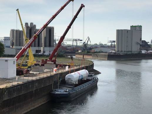 LNG-Bunkeranlage entsteht in Köln