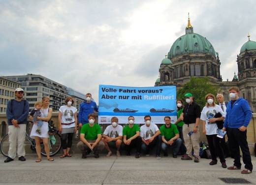 Klima-Bündnis lädt zur Schiffsfeinstaub-Messung nach Berlin