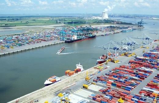 Hafen Antwerpen: Leichter Rückgang im ersten Quartal